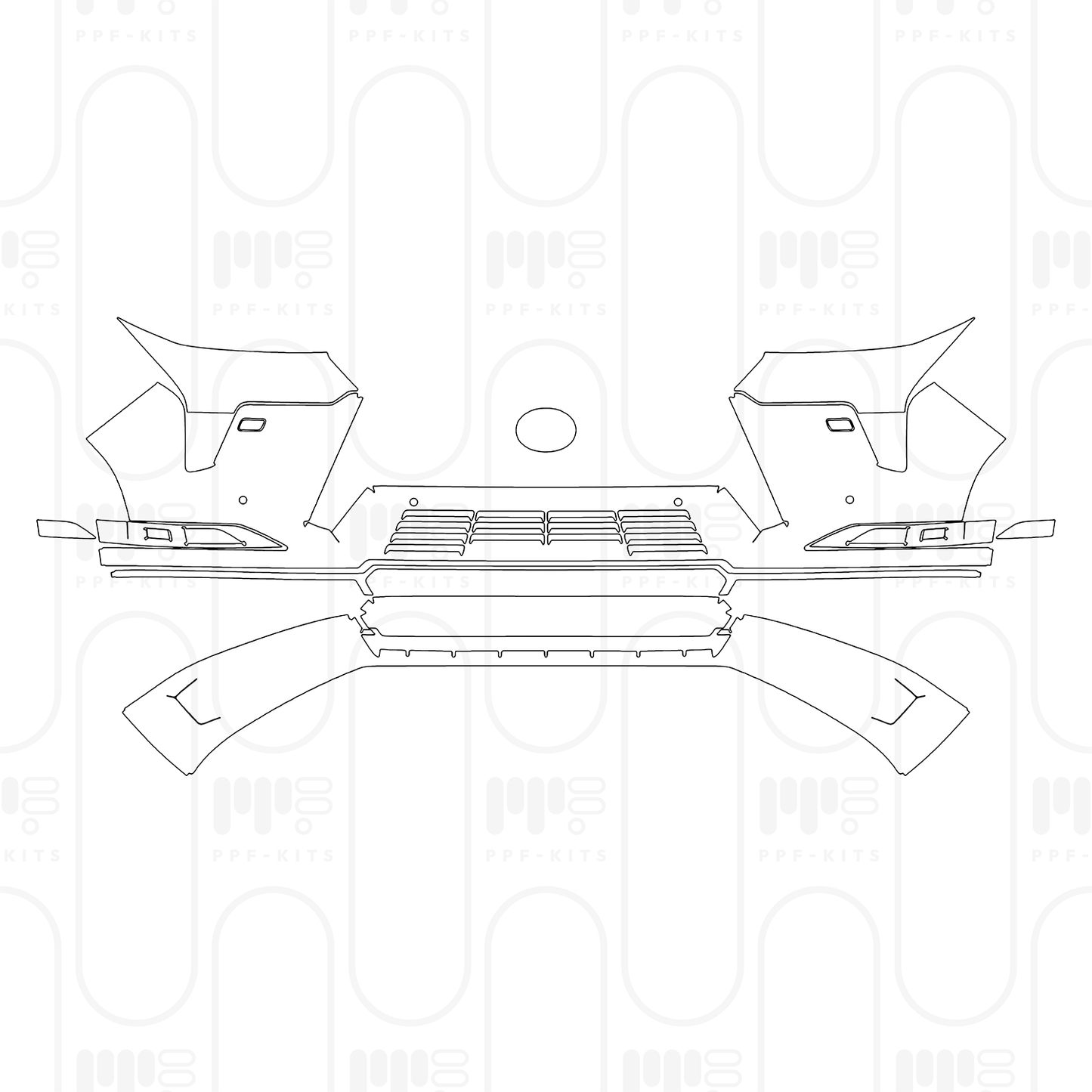 PPF prédécoupé Lexus GX (US) Premium 2026