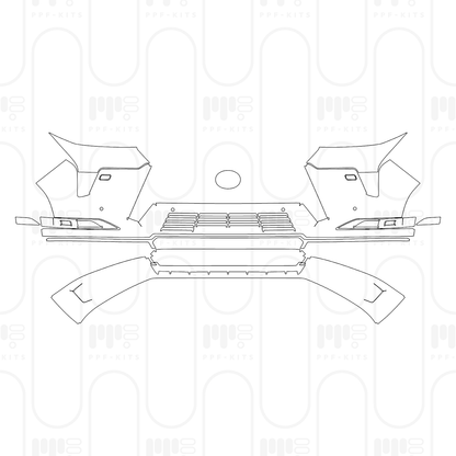 PPF prédécoupé Lexus GX (US) Premium 2026