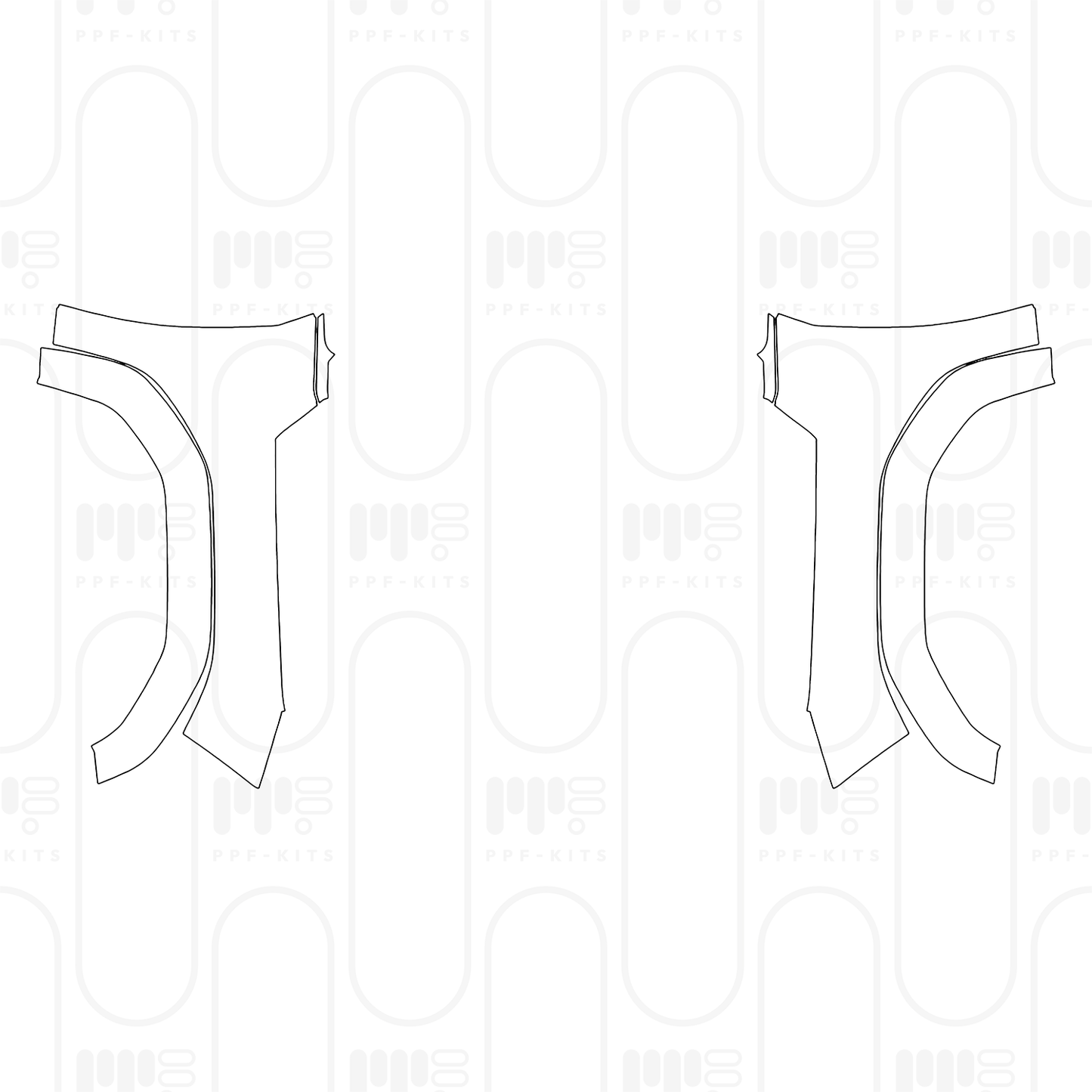 PPF prédécoupé Lexus GX (US) Premium 2026