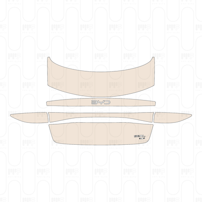 Trunk Lid with "BYD" & "SEAL 3.8S" Emblems