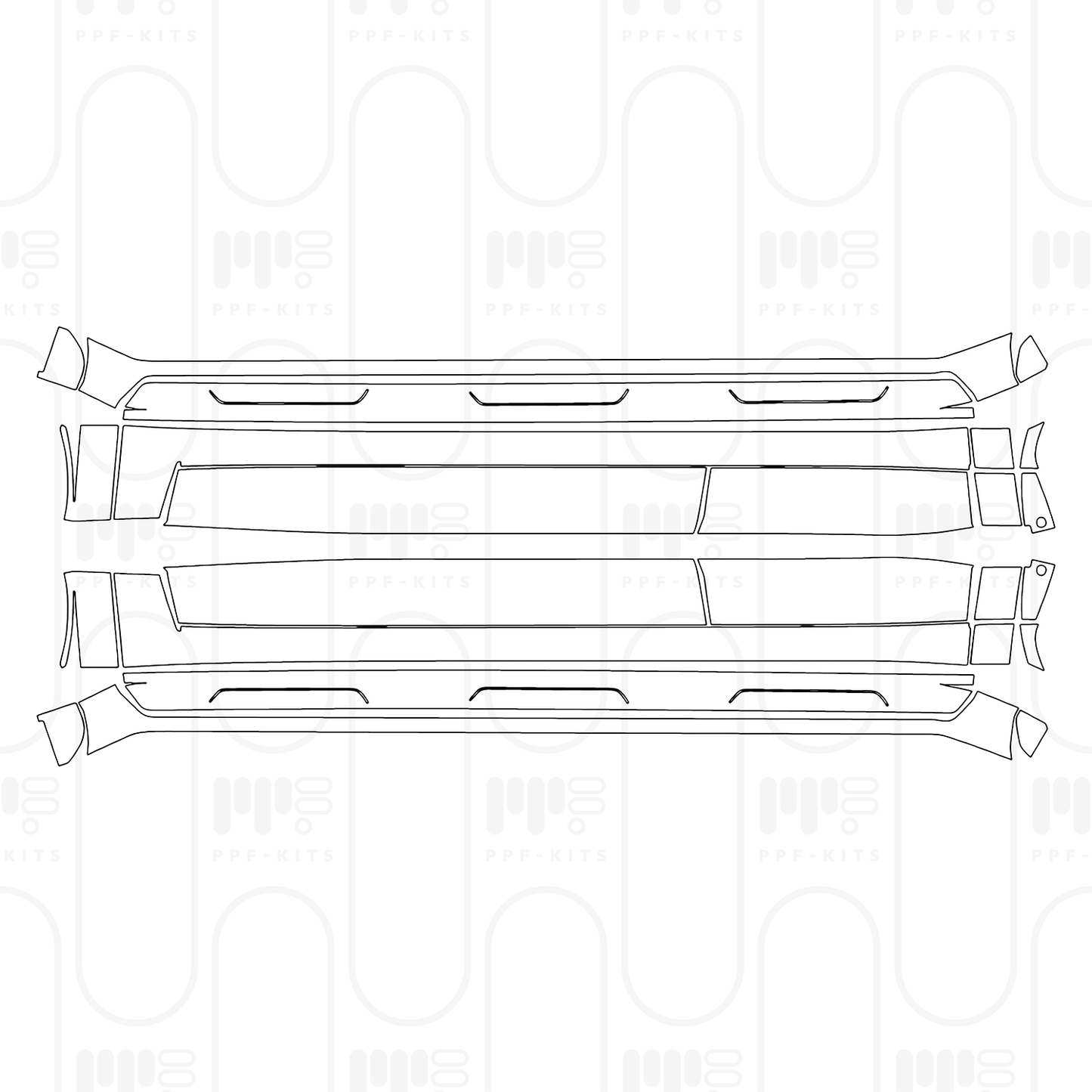PPF prédécoupé Lexus GX (US) Premium 2026