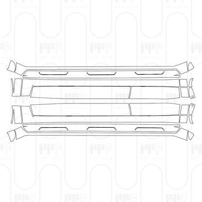 PPF prédécoupé Lexus GX (US) Premium 2026