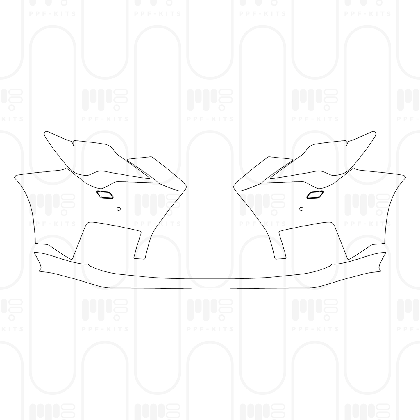 PPF prédécoupé Lexus RCF 2025