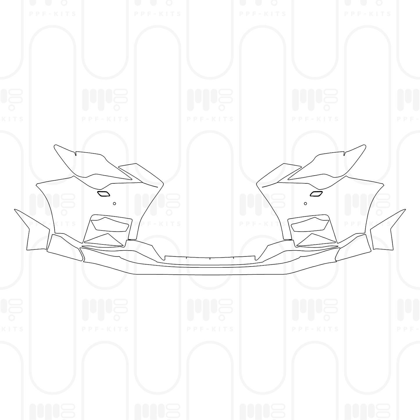 PPF prédécoupé Lexus RCF 2025