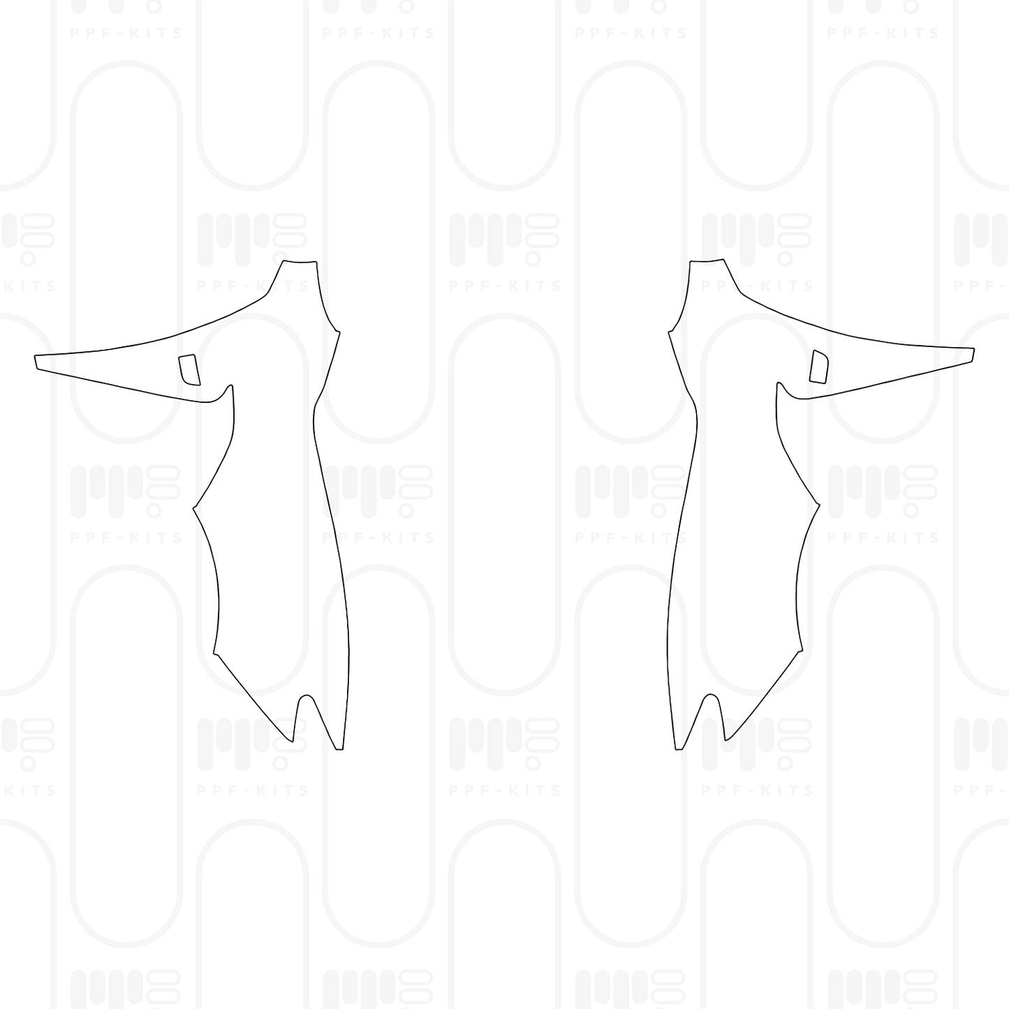 PPF prédécoupé Lexus RCF 2025