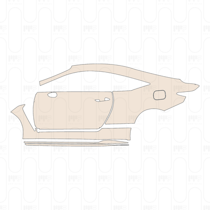 PPF prédécoupé Lexus RCF 2025