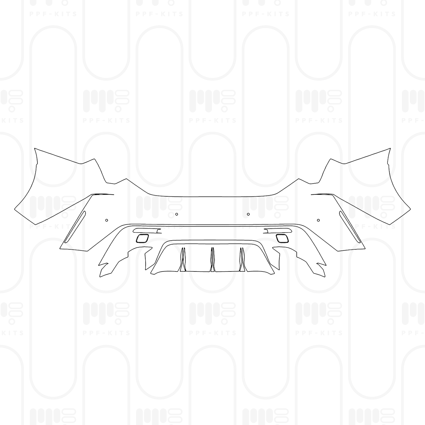 PPF prédécoupé Lexus RCF 2025