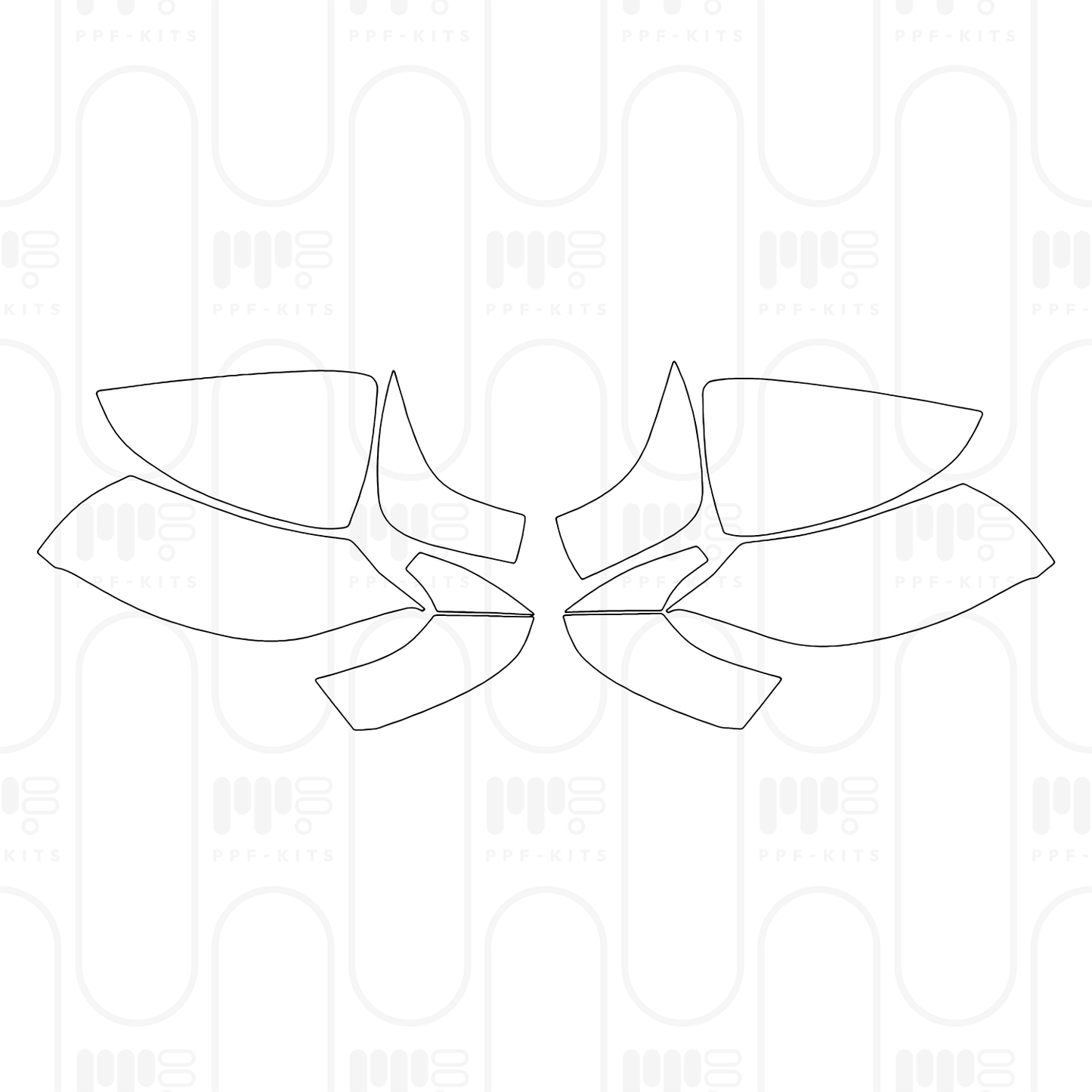 PPF prédécoupé Lexus RCF 2025