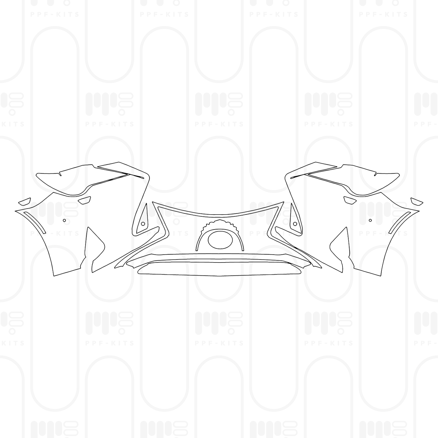 PPF prédécoupé Lexus RC Base 2025