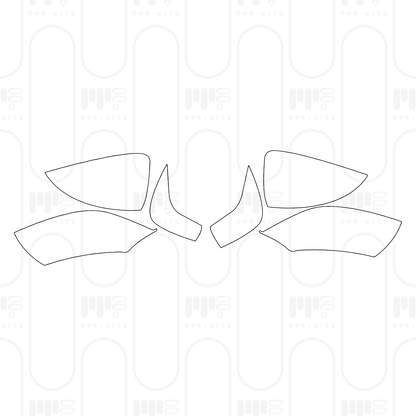 PPF prédécoupé Lexus RC Base 2025