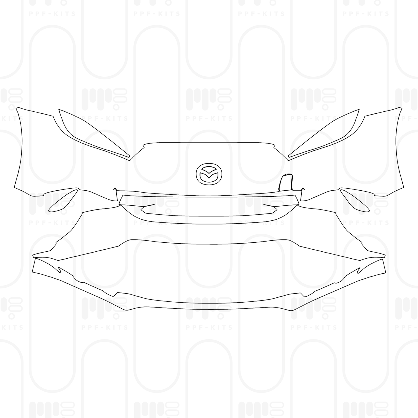 PPF prédécoupé Mazda MX-5 (US) Miata RF Club 2025