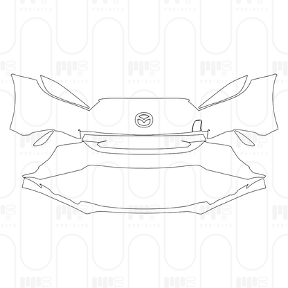 PPF prédécoupé Mazda MX-5 (US) Miata RF Club 2025