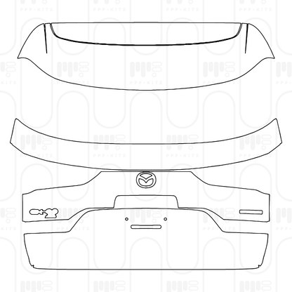 PPF prédécoupé Mazda CX-60 (EU) Homura 2026
