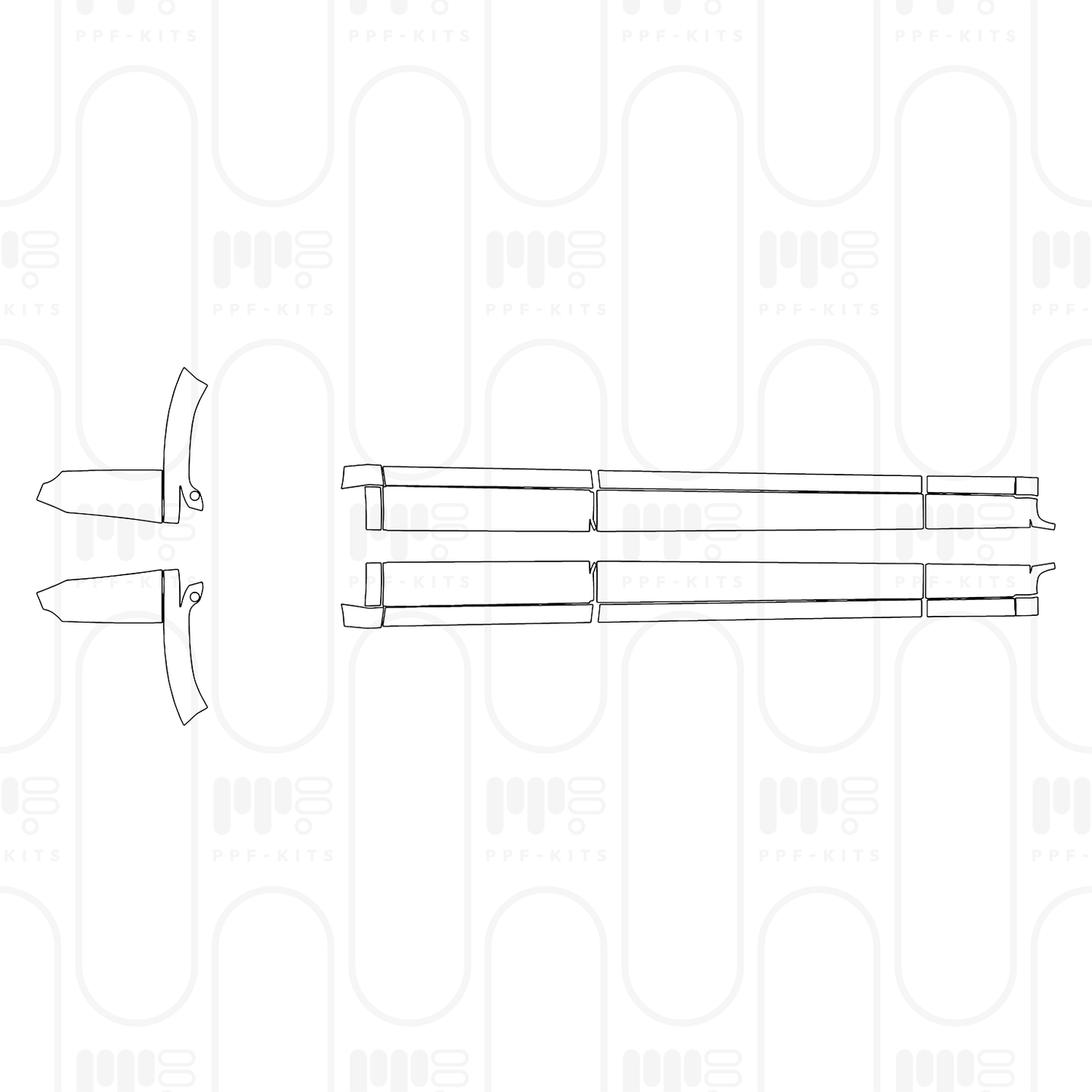 PPF prédécoupé Mazda CX-60 (EU) Homura 2026
