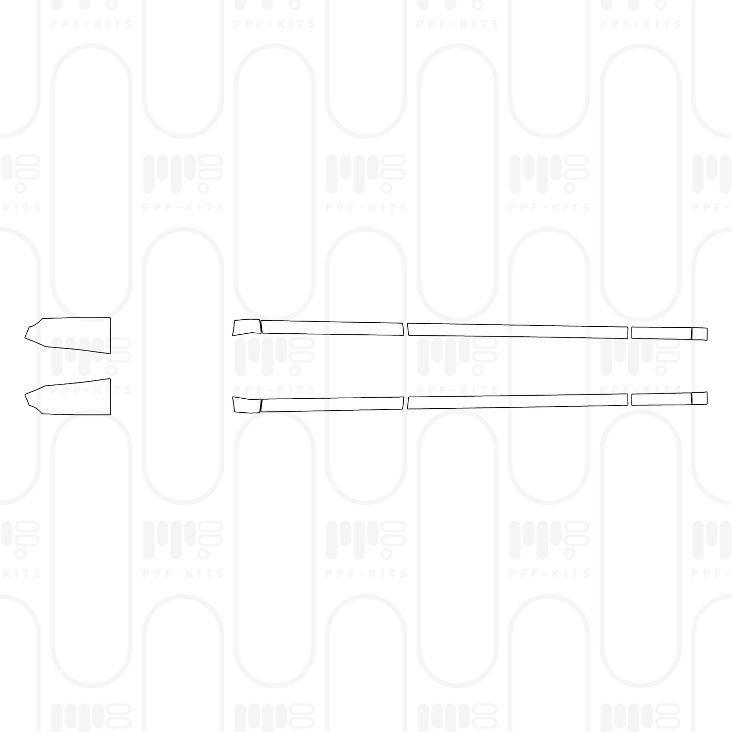 PPF prédécoupé Mazda CX-60 (EU) Exclusive-Line 2026
