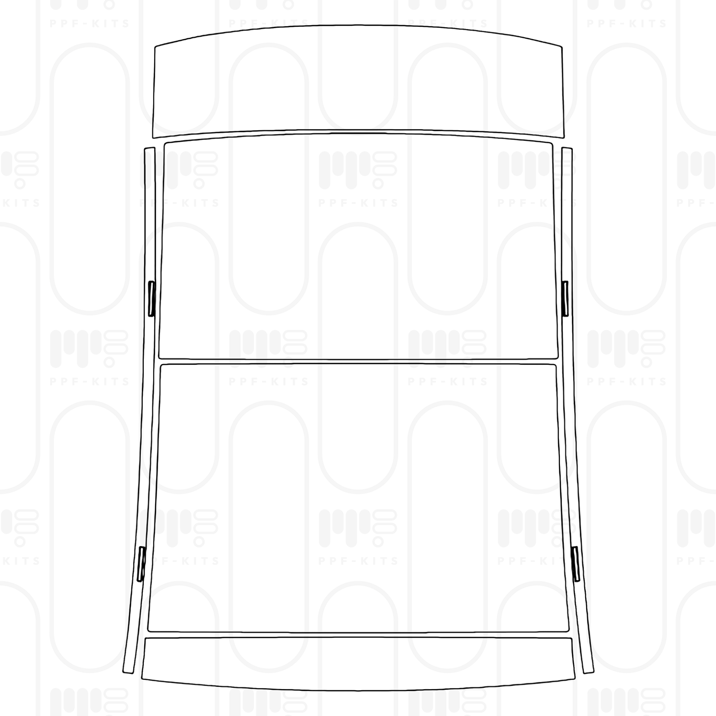 PPF prédécoupé Mercedes-Benz EQS Base 2025