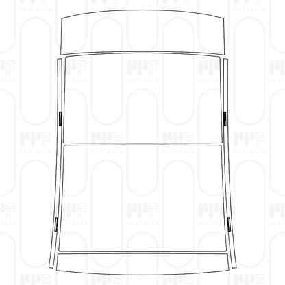 PPF prédécoupé Mercedes-Benz EQS Base 2025