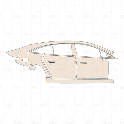 PPF prédécoupé Mercedes-Benz EQS Base 2026