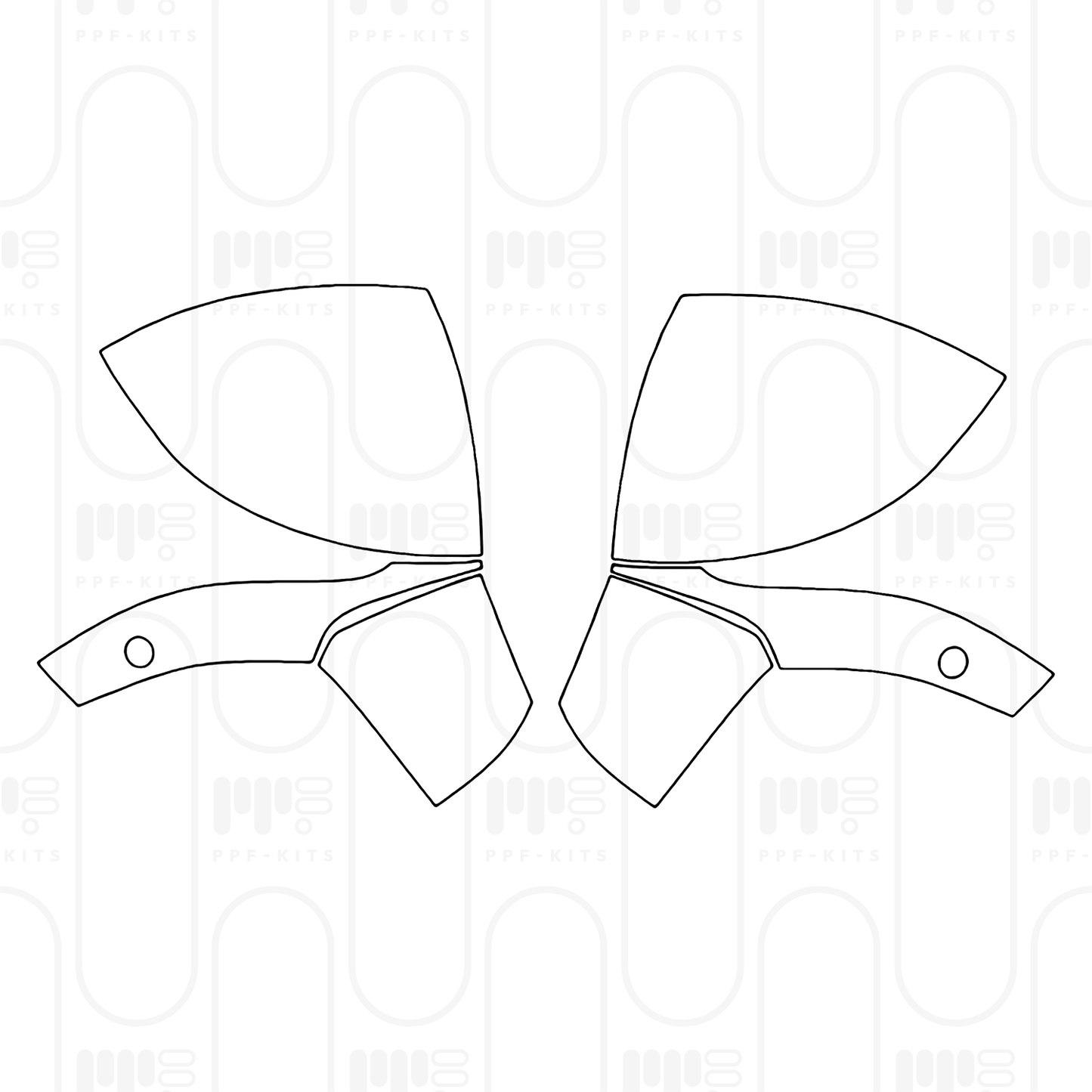 PPF prédécoupé Mercedes-Benz EQS Base 2025