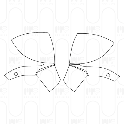 PPF prédécoupé Mercedes-Benz EQS Base 2025