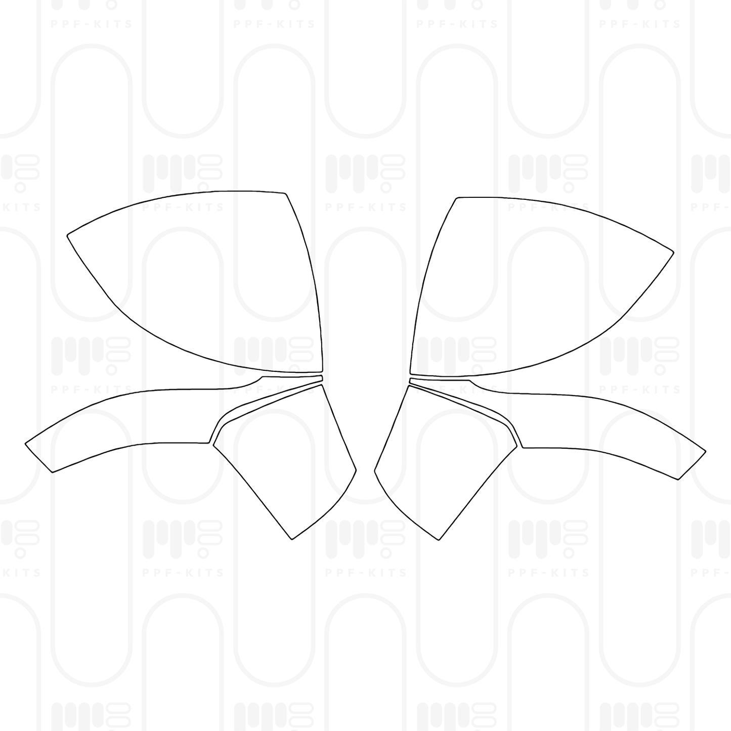 PPF prédécoupé Mercedes-Benz EQS Base 2025