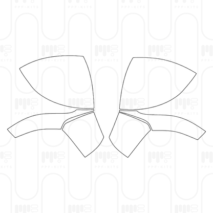 PPF prédécoupé Mercedes-Benz EQS Base 2025