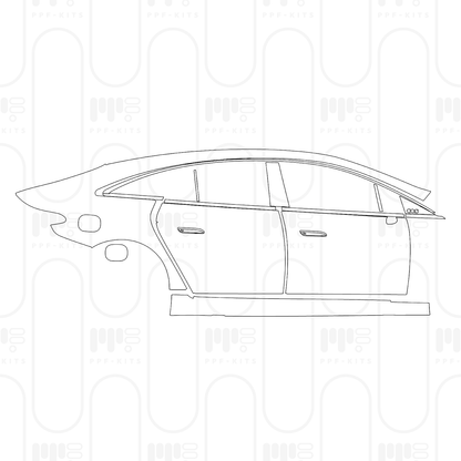 PPF prédécoupé Mercedes-Benz EQS AMG Line 2026