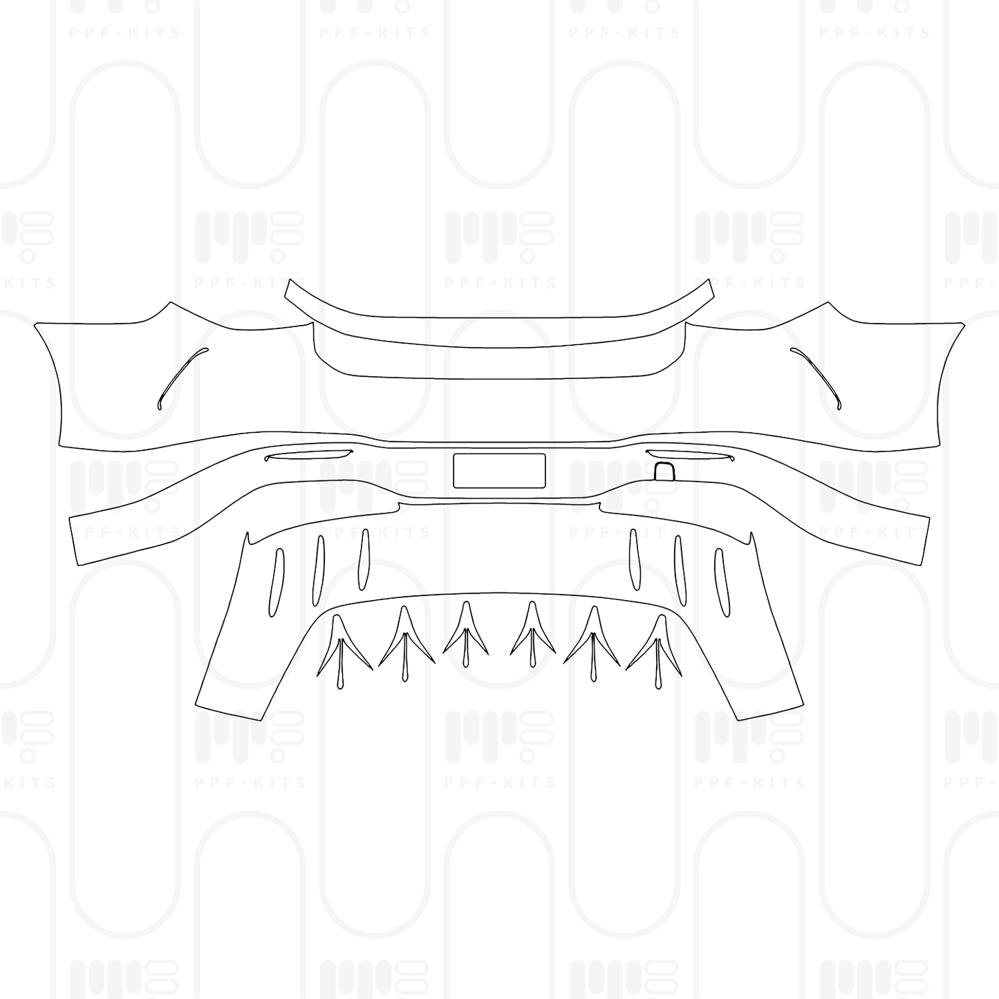 PPF prédécoupé Mercedes-Benz EQS AMG 53 2025