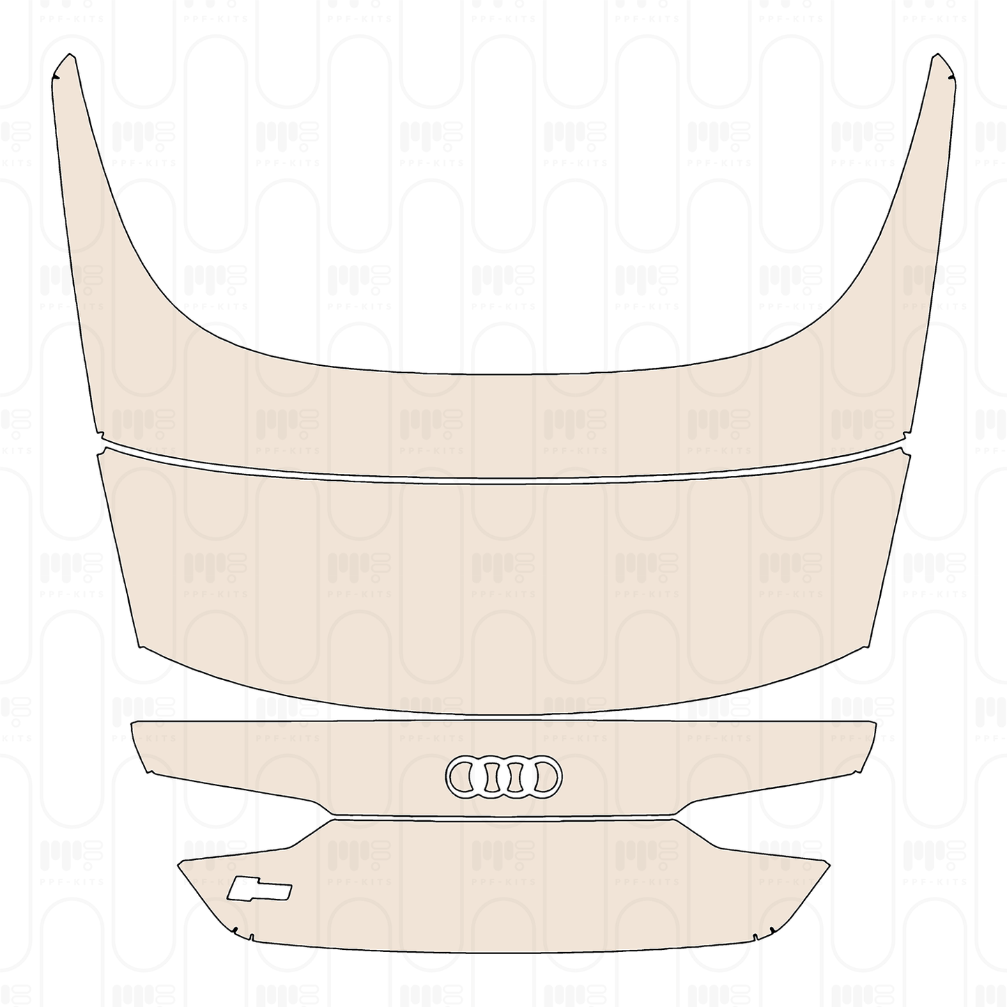 Trunk Lid with "S5" Emblem