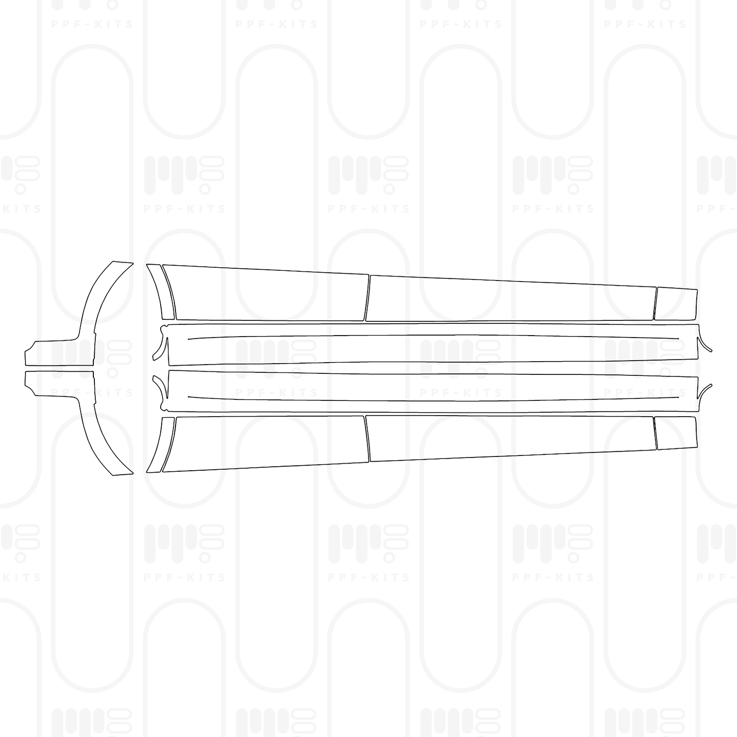 PPF prédécoupé Mercedes-Benz CLA Sedan AMG Line with EQ Technology 2025