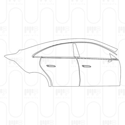 PPF prédécoupé Mercedes-Benz CLA Sedan Sport 2025