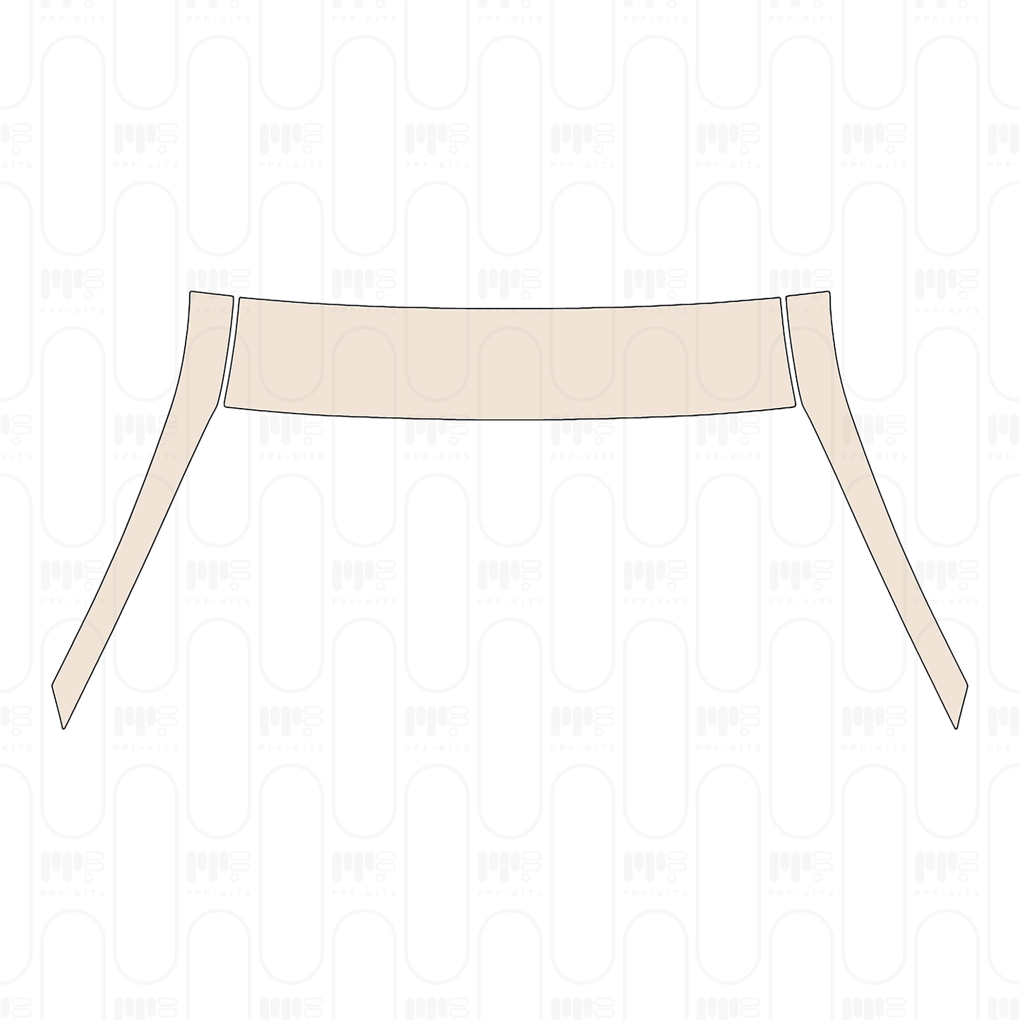 A-Pillar+Roof (front) without sunroof