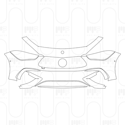 PPF prédécoupé Mercedes-Benz CLE Cabriolet AMG CLE 53 2025