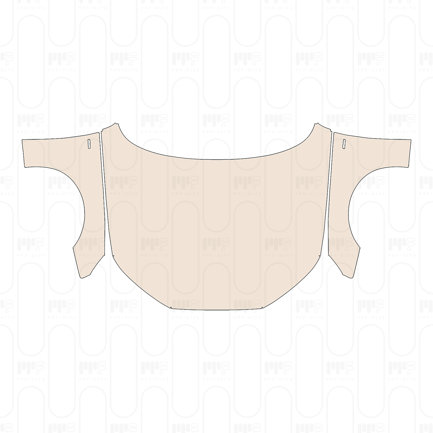 Hood+Fender with "S-line" Emblem on Fender