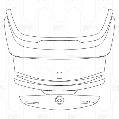 PPF prédécoupé Mercedes-Benz CLE Cabriolet AMG CLE 53 2025