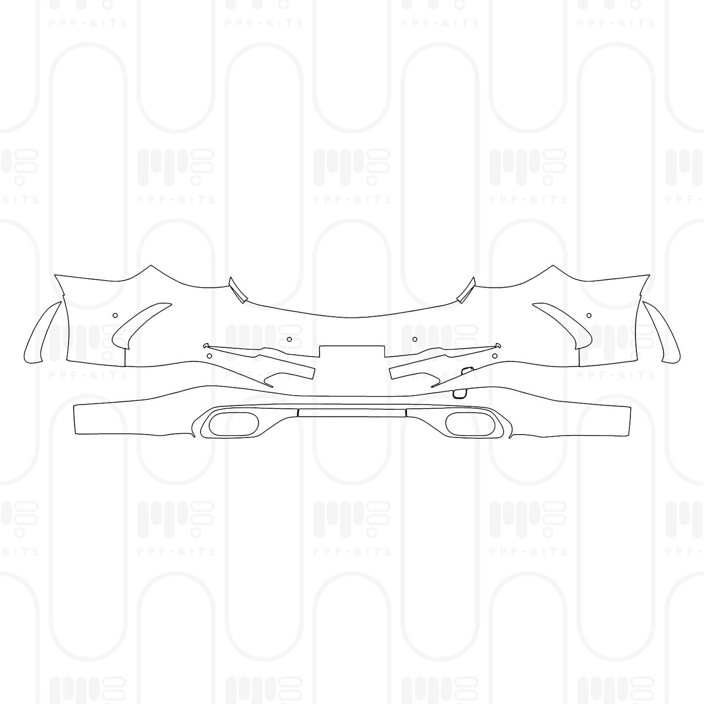 PPF prédécoupé Mercedes-Benz CLE Cabriolet AMG CLE 53 2025