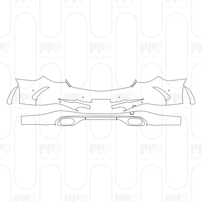 PPF prédécoupé Mercedes-Benz CLE Cabriolet AMG CLE 53 2025