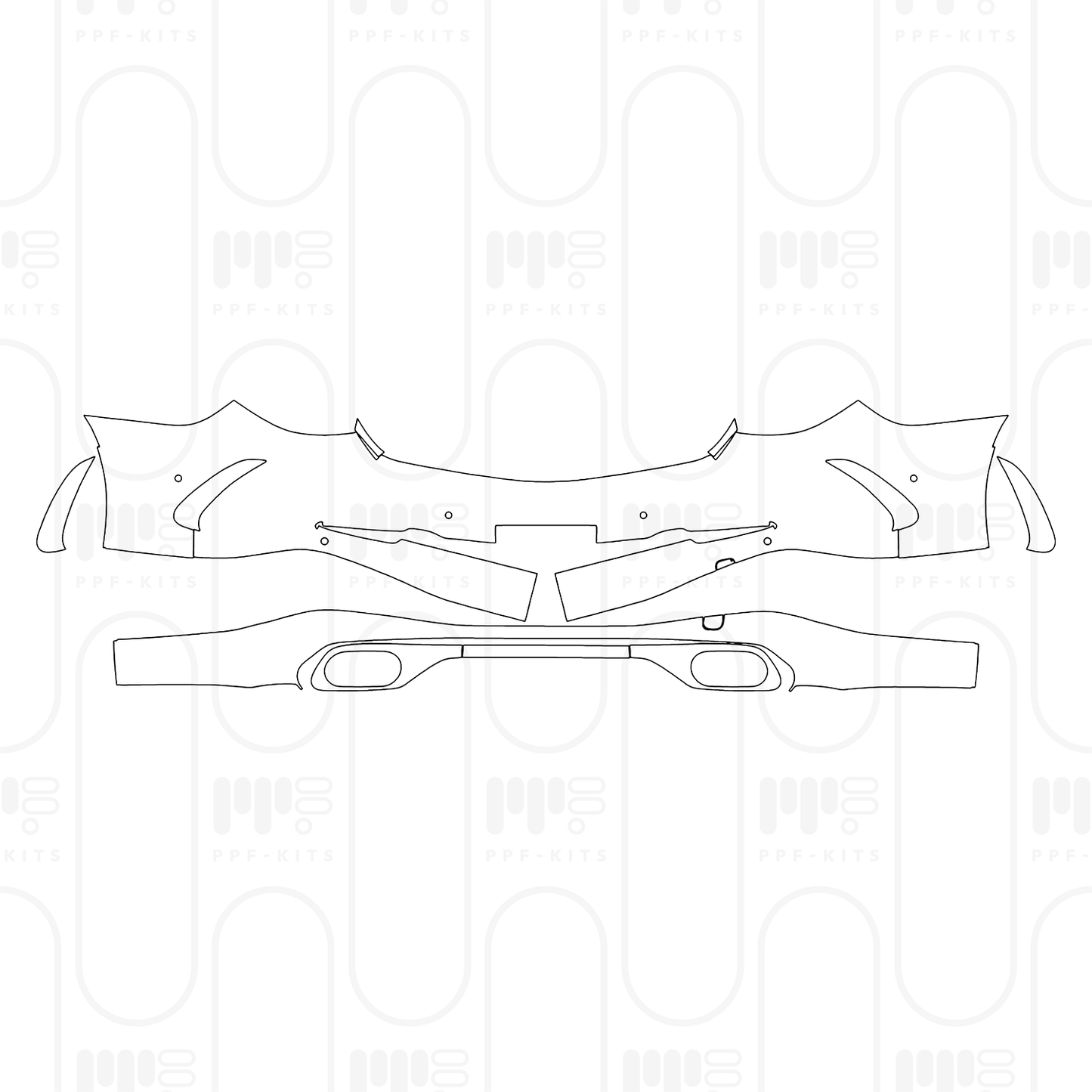 PPF prédécoupé Mercedes-Benz CLE Cabriolet AMG CLE 53 2025