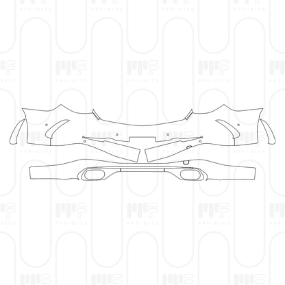 PPF prédécoupé Mercedes-Benz CLE Cabriolet AMG CLE 53 2025