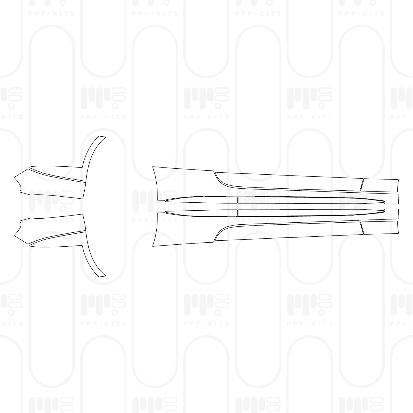 PPF prédécoupé Mercedes-Benz CLE Cabriolet AMG CLE 53 2025