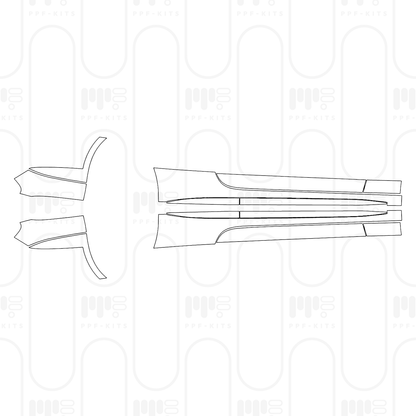 PPF prédécoupé Mercedes-Benz CLE Cabriolet AMG CLE 53 2025