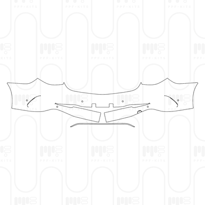 PPF prédécoupé Mercedes-Benz CLE Coupe AMG Line 2026