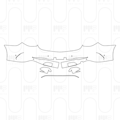 PPF prédécoupé Mercedes-Benz CLE Coupe AMG Line 2026