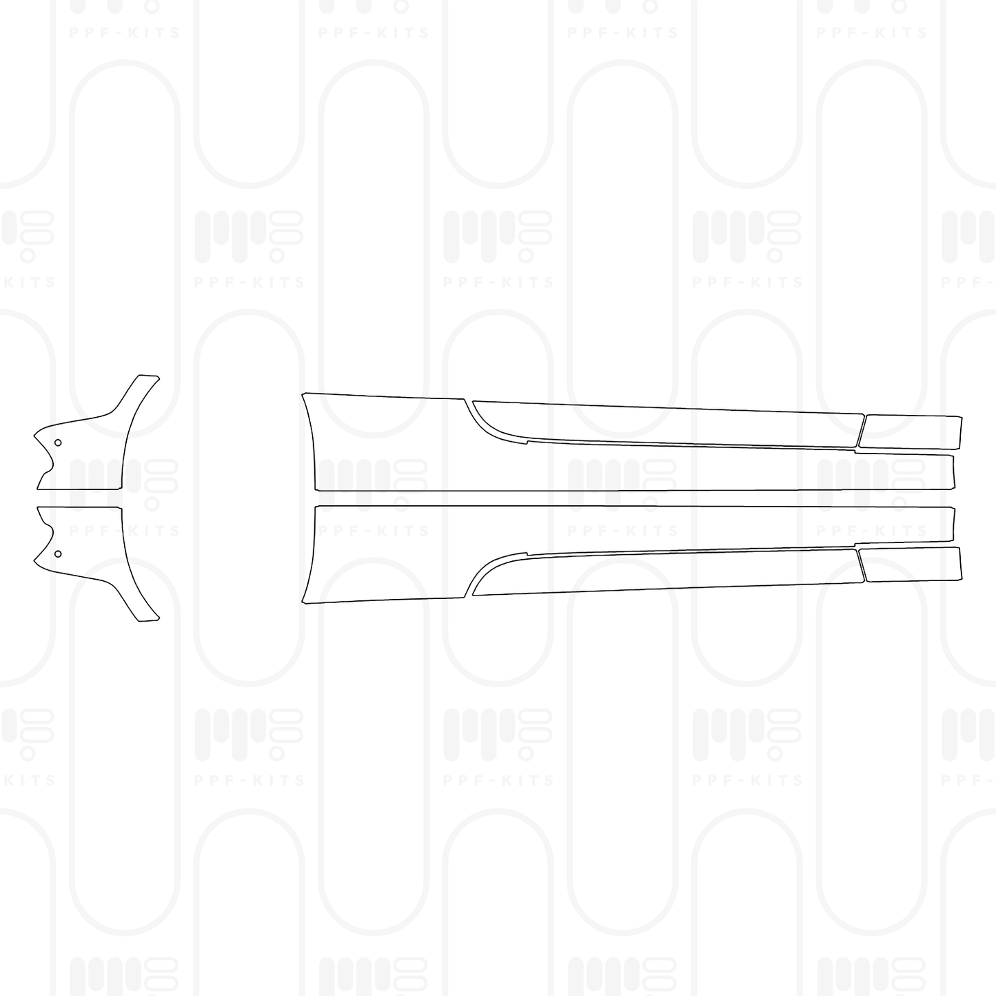 PPF prédécoupé Mercedes-Benz CLE Coupe AMG Line 2026