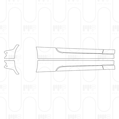 PPF prédécoupé Mercedes-Benz CLE Coupe AMG Line 2026