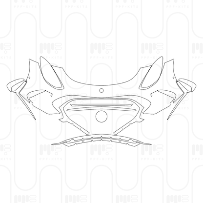 PPF prédécoupé Mercedes-Benz AMG GT 2-Door AMG GT 63 S E Performance 2026