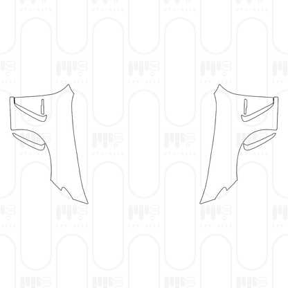 PPF prédécoupé Mercedes-Benz AMG GT 2-Door AMG GT 63 PRO 4MATIC+ 2025