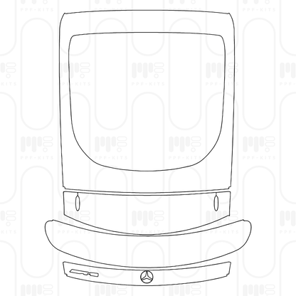 PPF prédécoupé Mercedes-Benz AMG GT 2-Door AMG GT 55 2026