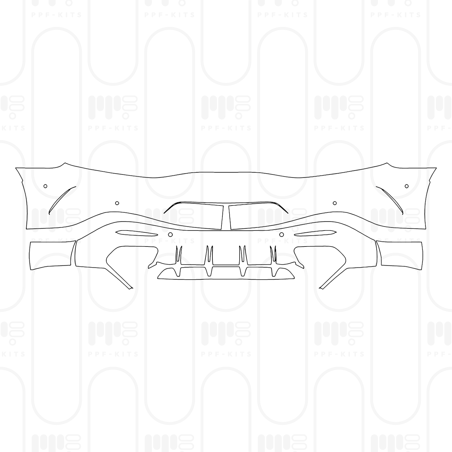 PPF prédécoupé Mercedes-Benz AMG GT 2-Door AMG GT 55 2026