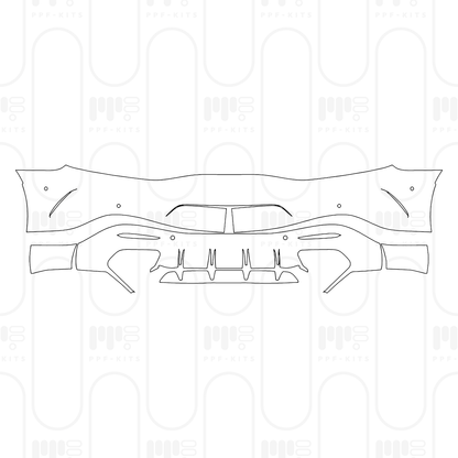 PPF prédécoupé Mercedes-Benz AMG GT 2-Door AMG GT 55 2026